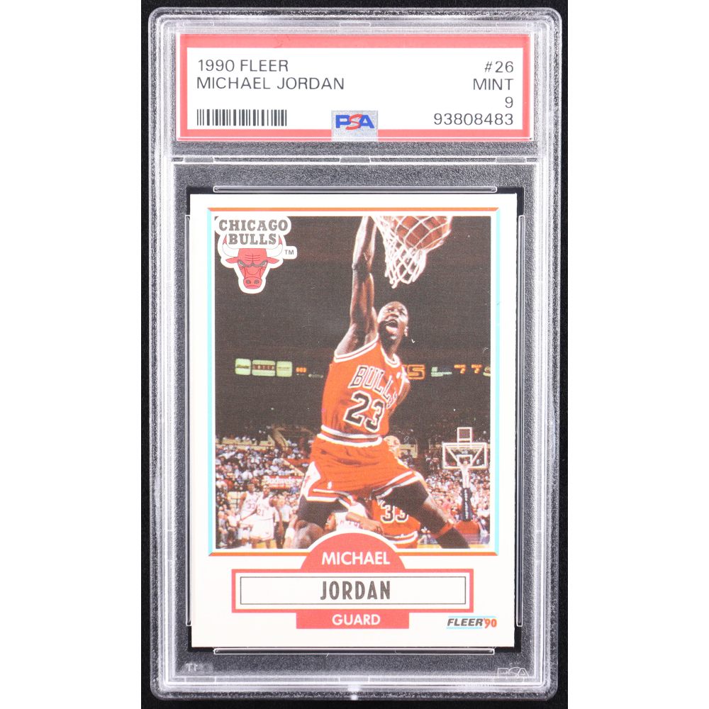 fleer michael jordan 1990