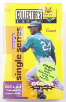 1995 Upper Deck Collector's Choice Baseball Hobby Box with (16) Packs at PristineAuction.com
