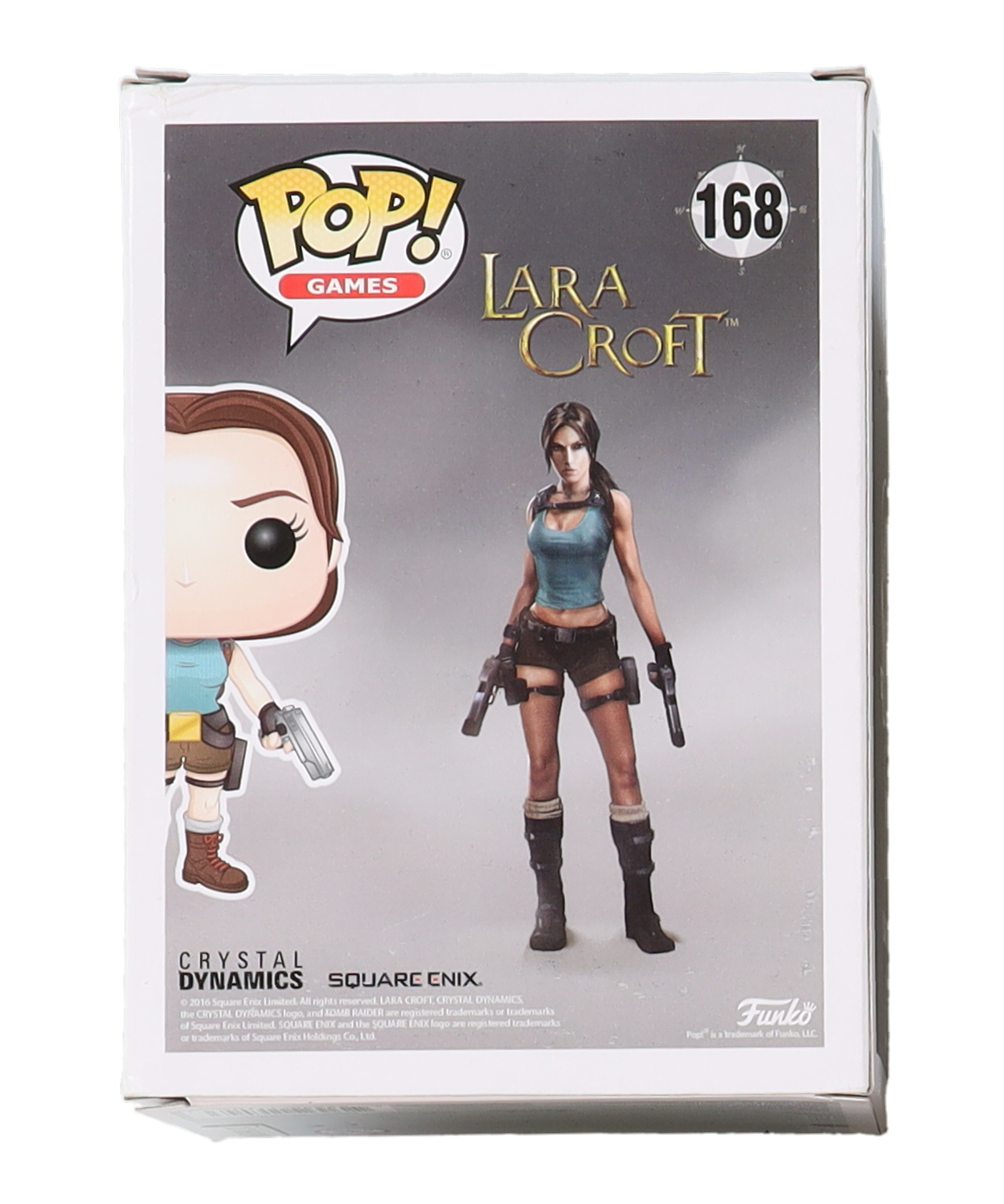 Angelina Jolie Signed "Lara Croft" #168 Lara Croft Funko Pop! Vinyl Figure (ACOA) at PristineAuction.com Angelina Jolie Signed "Lara Croft" #168 Lara Croft Funko Pop! Vinyl Figure (ACOA) at PristineAuction.com