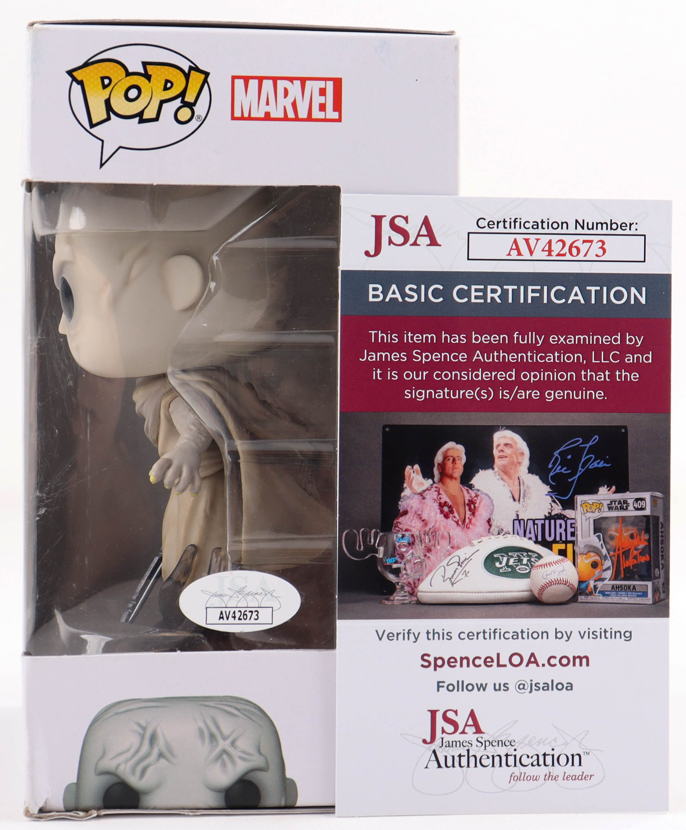 Christian Bale Signed "Thor Love & Thunder" #1043 Gorr Funko Pop! Vinyl Figure (JSA) at PristineAuction.com Christian Bale Signed "Thor Love & Thunder" #1043 Gorr Funko Pop! Vinyl Figure (JSA) at PristineAuction.com