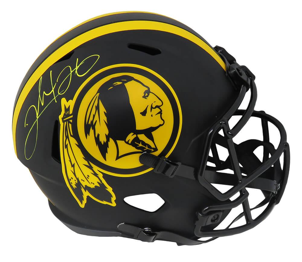 Clinton Portis Signed Redskins Full-Size Eclipse Alternate Speed Helmet (Schwartz) at PristineAuction.com Clinton Portis Signed Redskins Full-Size Eclipse Alternate Speed Helmet (Schwartz) at PristineAuction.com