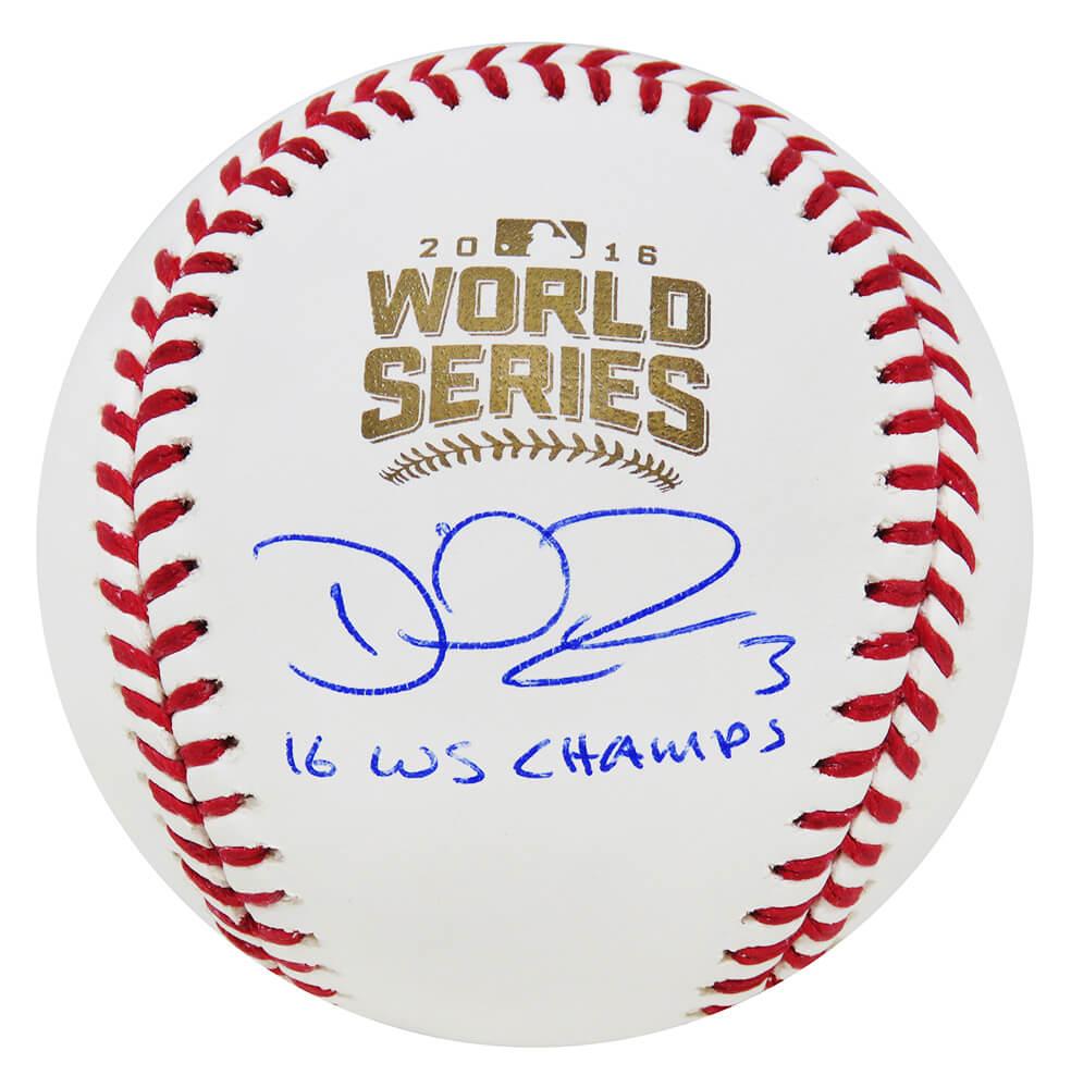 David Ross Signed 2016 World Series Baseball Inscribed "16 WS Champs" (Schwartz) at PristineAuction.com David Ross Signed 2016 World Series Baseball Inscribed "16 WS Champs" (Schwartz) at PristineAuction.com