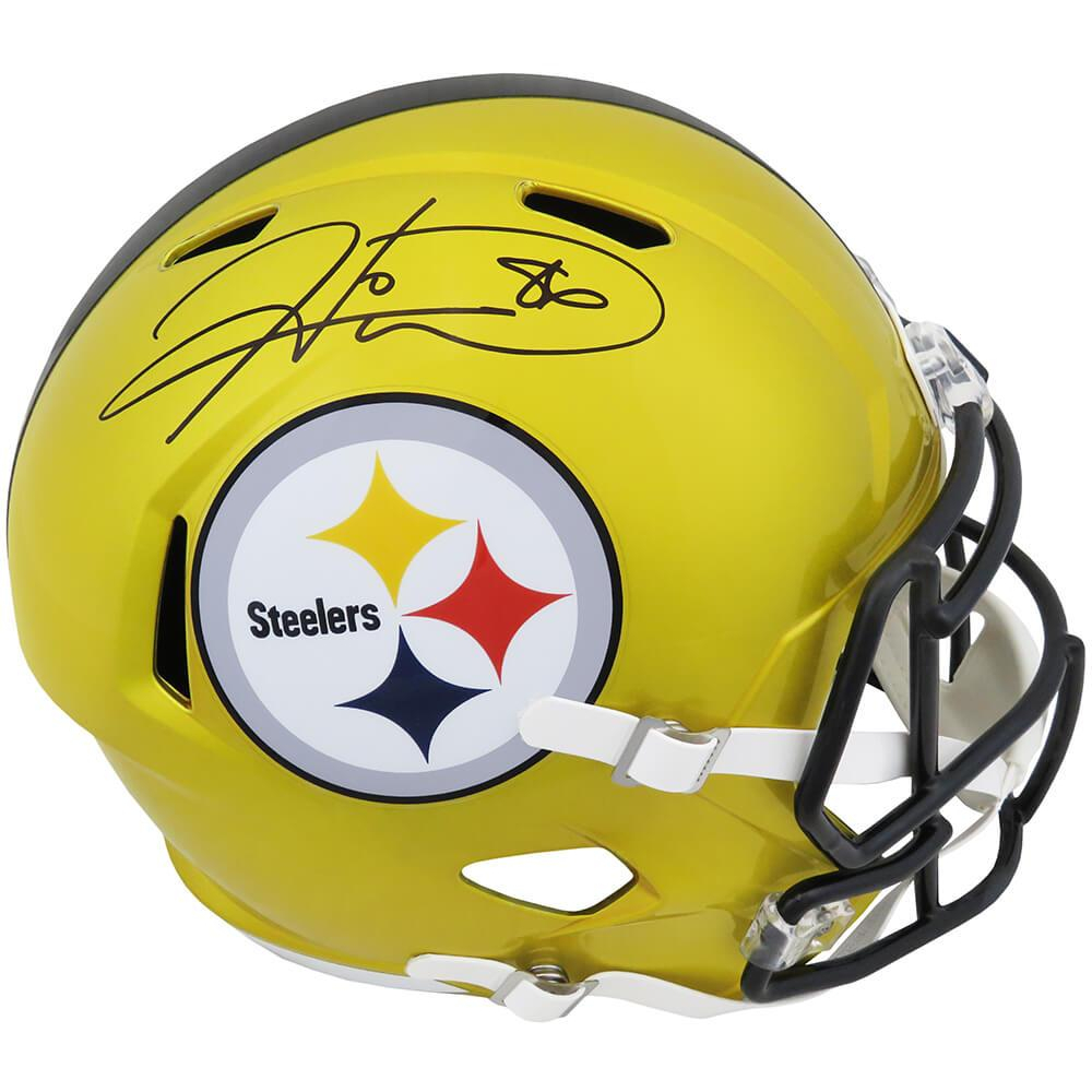 Hines Ward Signed Steelers FullSize Flash Alternate Speed Helmet