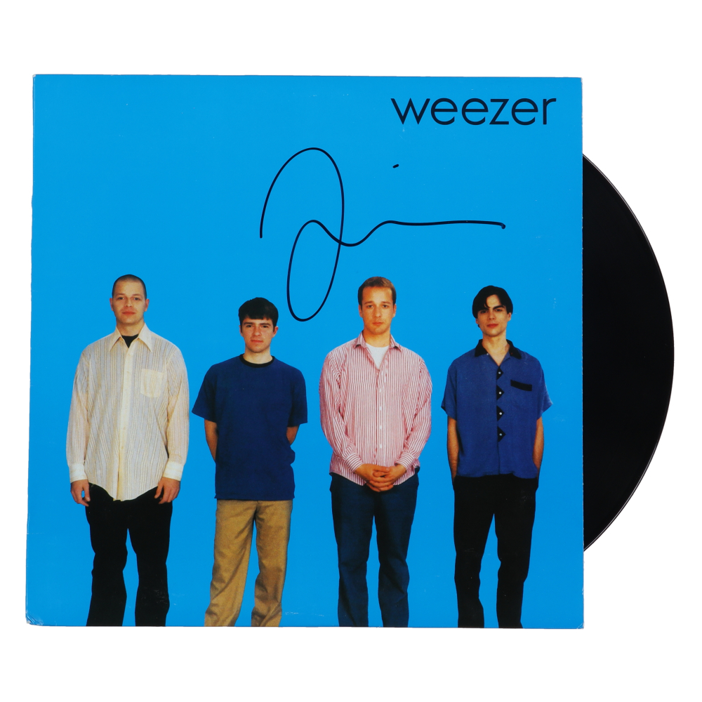 Rivers Cuomo Signed Weezer "The Blue Album" Vinyl Record Album (PSA ...