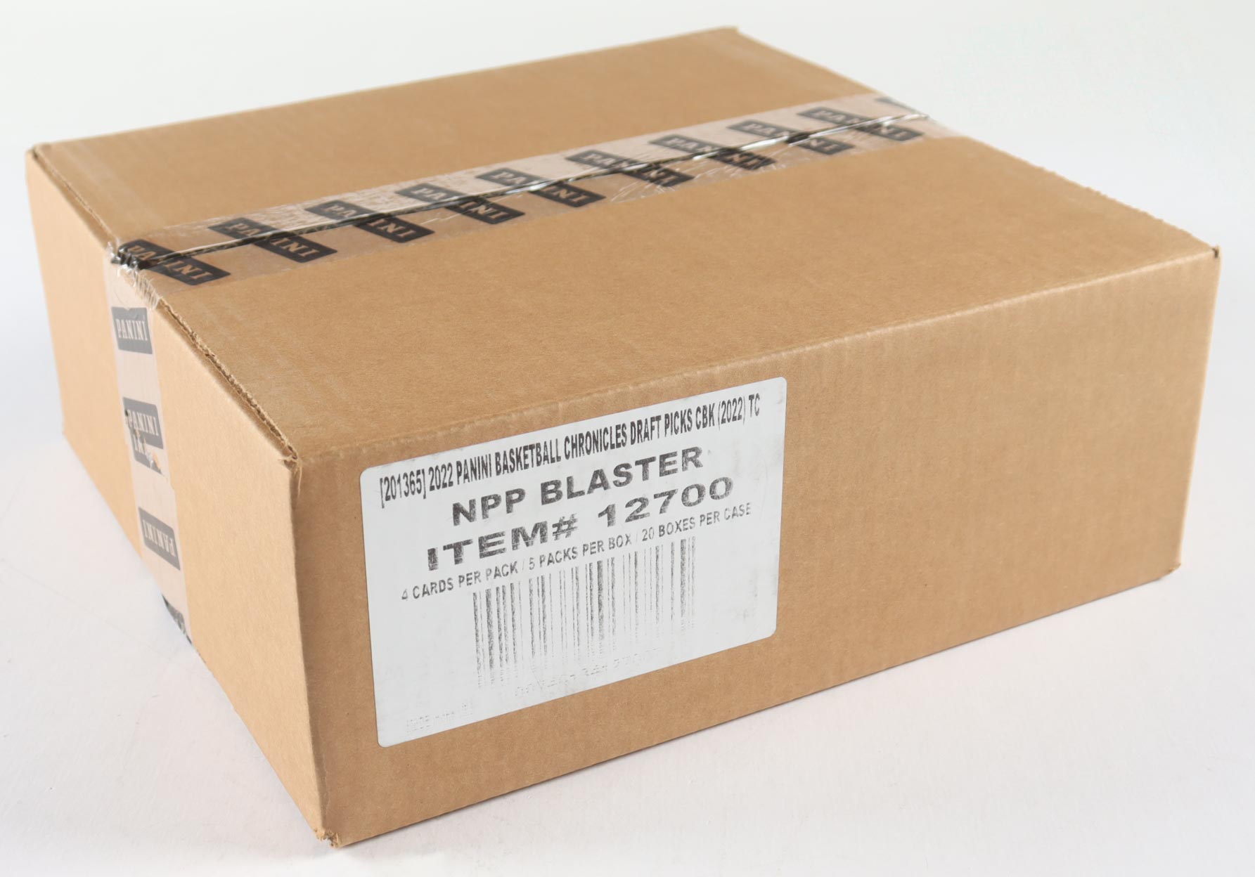 2022-23 Panini Chronicles Draft Picks Basketball (5) Pack Blaster (20) Box Case (Pink Parallels) at PristineAuction.com 2022-23 Panini Chronicles Draft Picks Basketball (5) Pack Blaster (20) Box Case (Pink Parallels) at PristineAuction.com