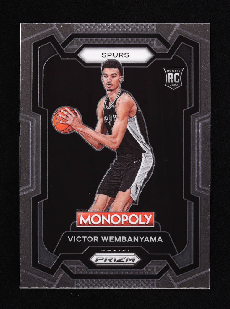 Victor Wembanyama 2023-24 Panini Prizm Monopoly #81 RC at PristineAuction.com Victor Wembanyama 2023-24 Panini Prizm Monopoly #81 RC at PristineAuction.com