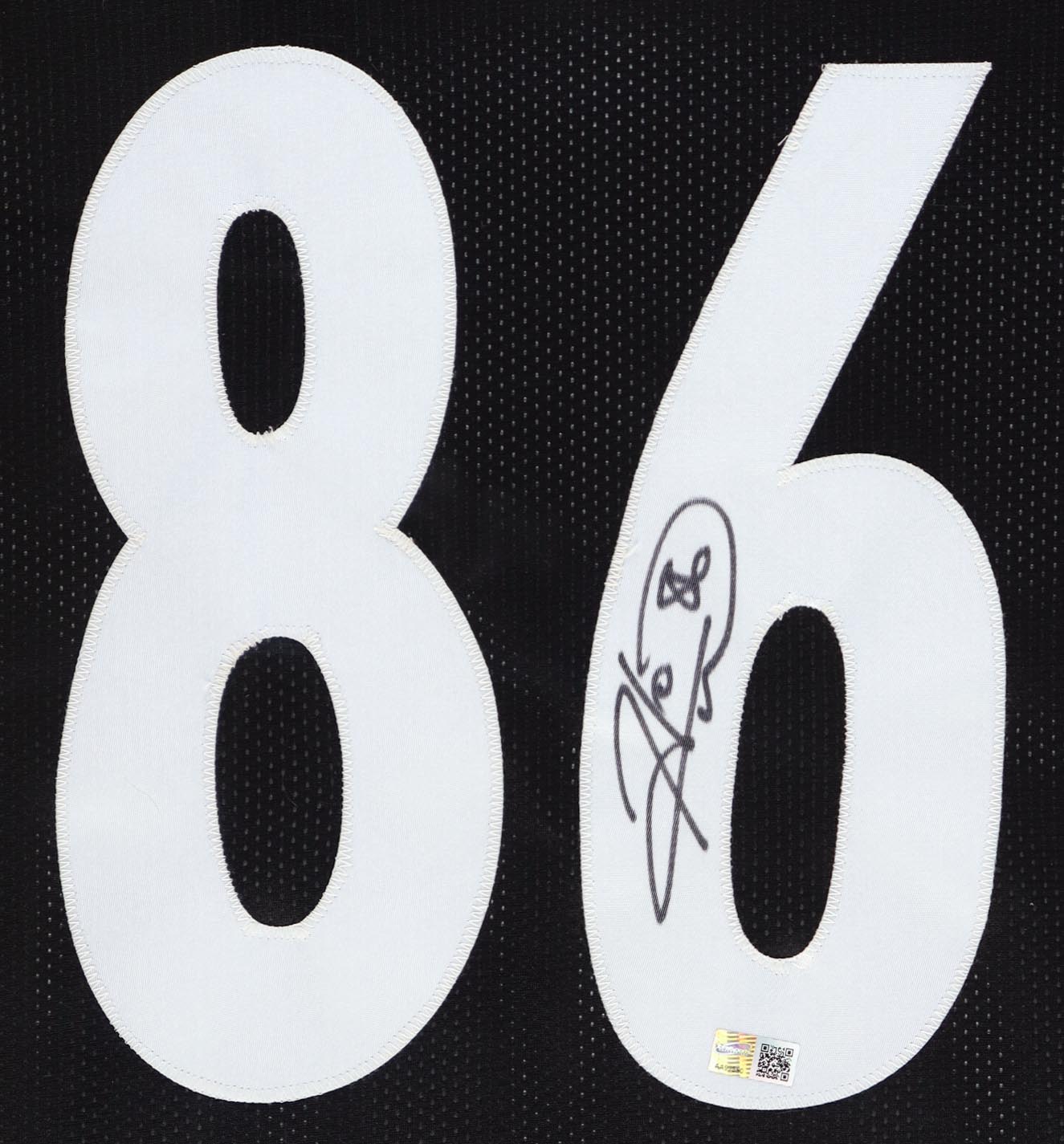 Hines Ward Signed Custom Framed Jersey Display (TSE) at PristineAuction.com Hines Ward Signed Custom Framed Jersey Display (TSE) at PristineAuction.com