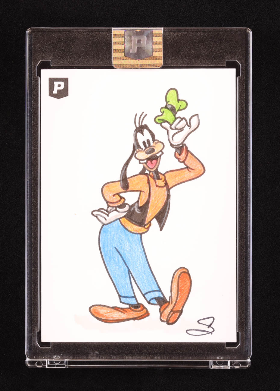 The Goof | Disney | Original Art Sketch Card by Scott Cook (1/1 Original Art) at PristineAuction.com The Goof | Disney | Original Art Sketch Card by Scott Cook (1/1 Original Art) at PristineAuction.com