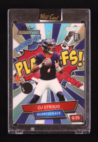 CJ Stroud 2023 Wild Card Alumination Comix Silver #ACCS RC #6/35 at PristineAuction.com