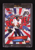 CJ Stroud 2023 Wild Card Alumination Comix Wave Silver #ACCS RC #8/10 at PristineAuction.com
