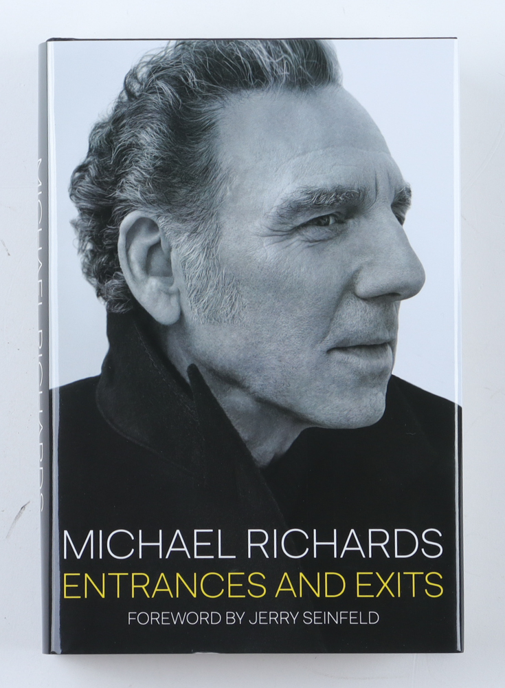 Michael Richards Signed "Entrances and Exits" Hardcover Book (JSA) at PristineAuction.com Michael Richards Signed "Entrances and Exits" Hardcover Book (JSA) at PristineAuction.com