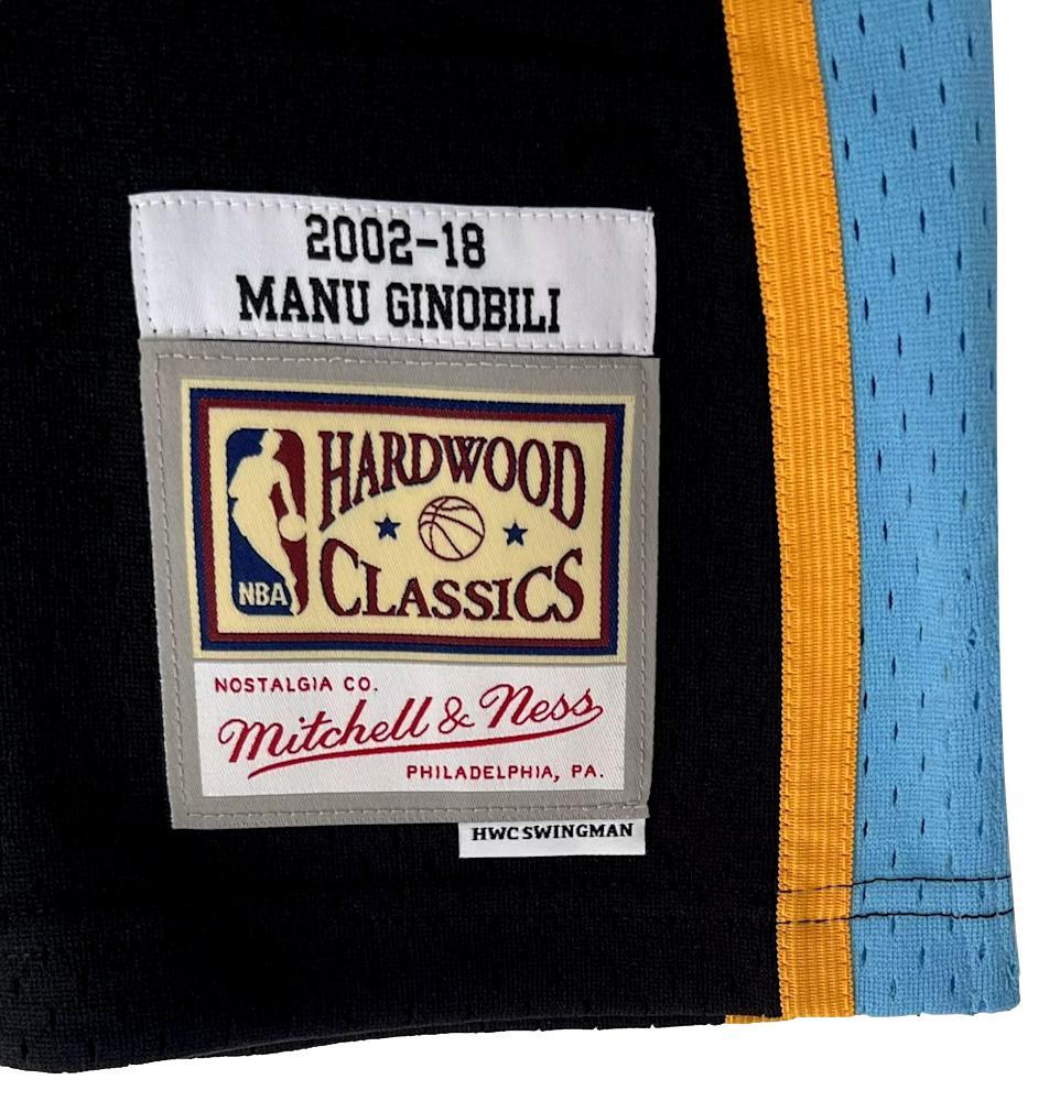 Manu Ginobili Signed Spurs Mitchell & Ness Jersey Inscribed "HOF 2022" & "Manu" (Beckett) at PristineAuction.com Manu Ginobili Signed Spurs Mitchell & Ness Jersey Inscribed "HOF 2022" & "Manu" (Beckett) at PristineAuction.com