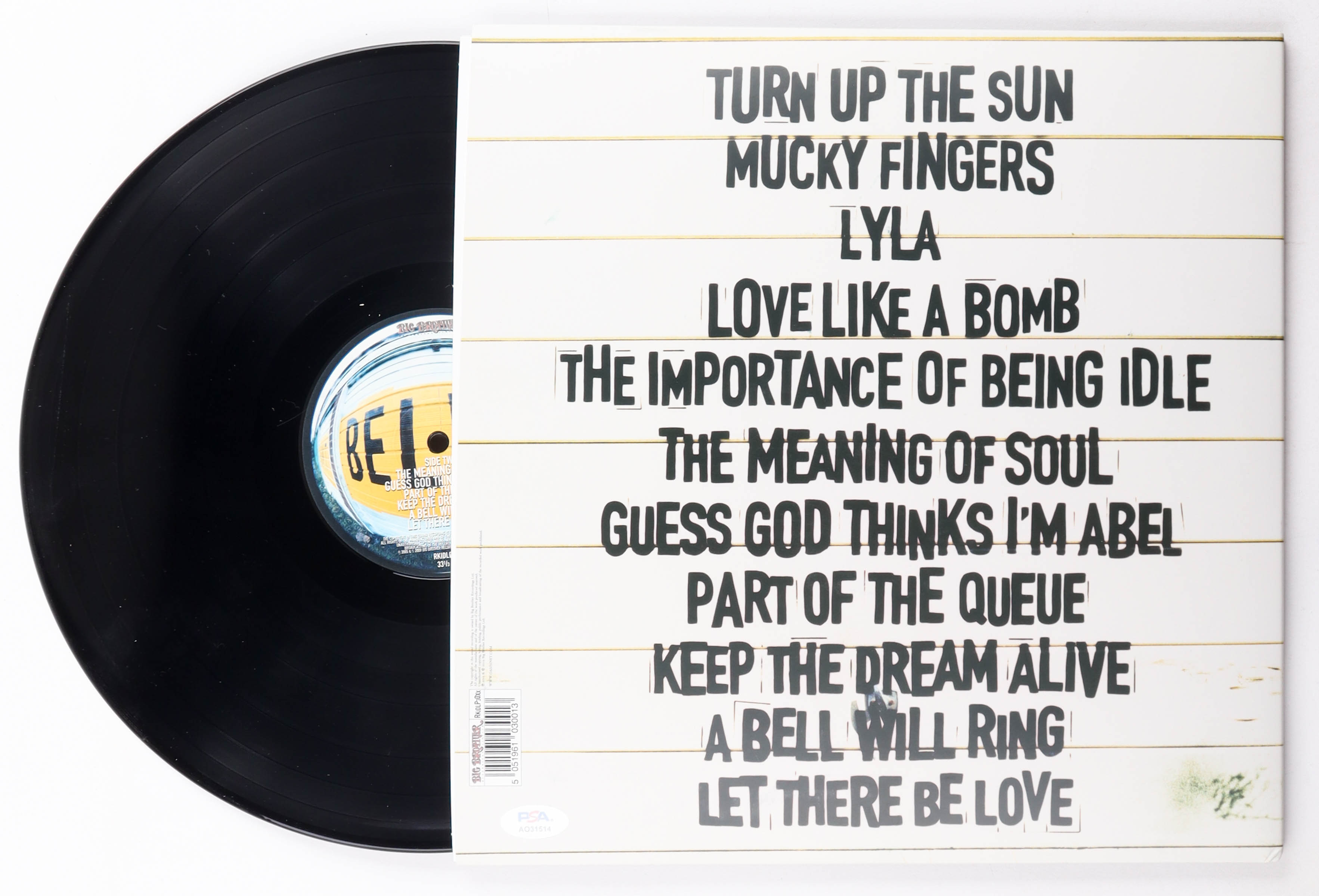 Noel Gallagher Signed Oasis "Don't Believe The Truth" Vinyl Record Album (PSA) at PristineAuction.com Noel Gallagher Signed Oasis "Don't Believe The Truth" Vinyl Record Album (PSA) at PristineAuction.com