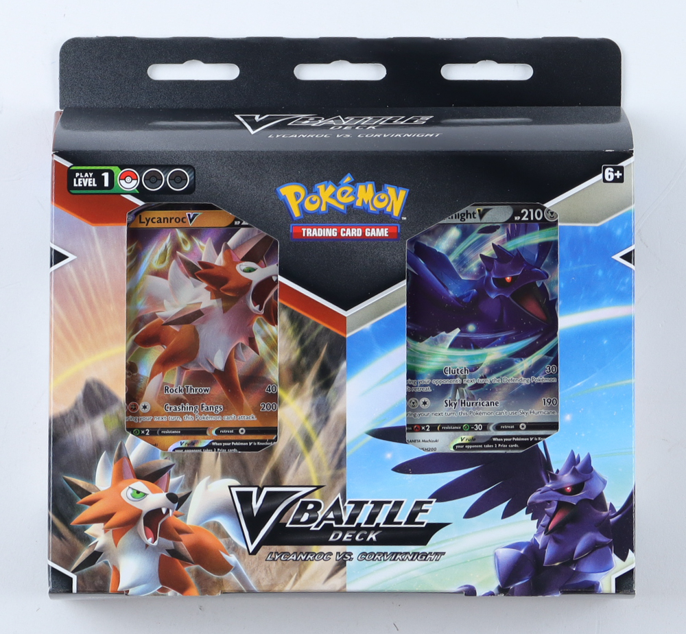 Pokemon TCG Lycanroc Vs Corviknight V Battle Deck Battle Deck Pokemon TCG Lycanroc Vs Corviknight V Battle Deck Battle Deck
