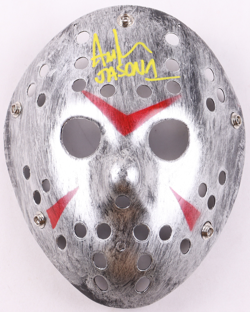 Ari Lehman "Friday The 13th" Signed Mask Inscribed "Jason 1"( Beckett) at PristineAuction.com Ari Lehman "Friday The 13th" Signed Mask Inscribed "Jason 1"( Beckett) at PristineAuction.com