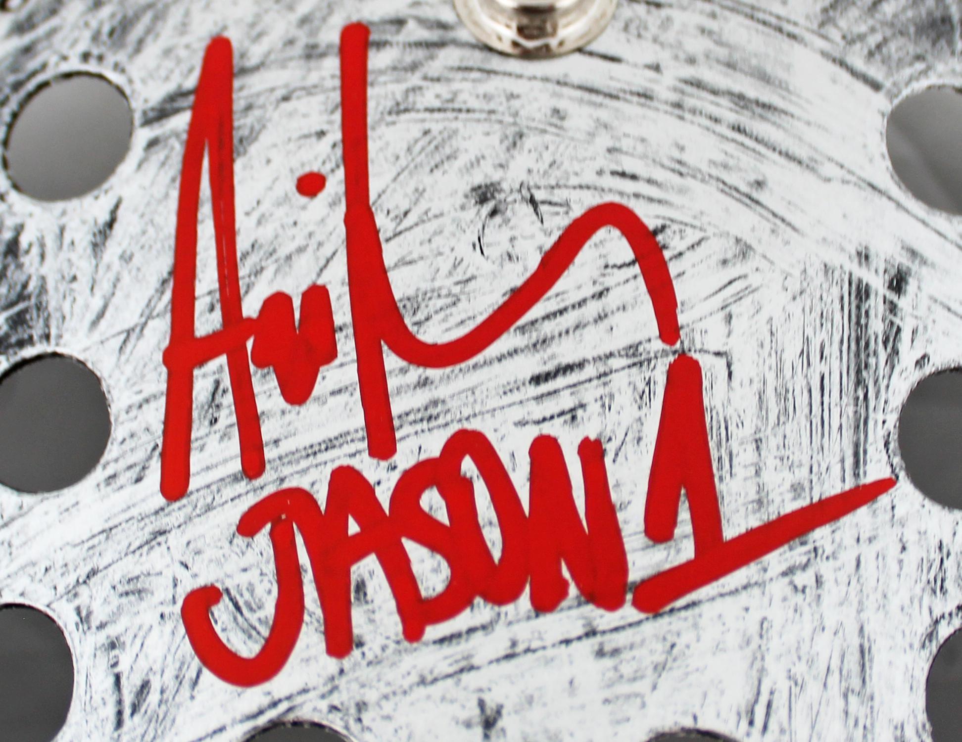 Ari Lehman Signed "Friday The 13th" Mask Inscribed "Jason 1" (Beckett) at PristineAuction.com Ari Lehman Signed "Friday The 13th" Mask Inscribed "Jason 1" (Beckett) at PristineAuction.com