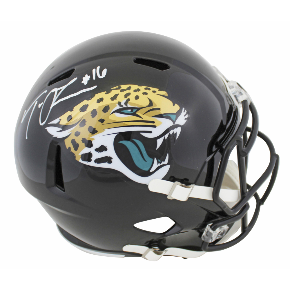 Trevor Lawrence Signed Jaguars LE Full-Size Authentic On-Field - Foto 4