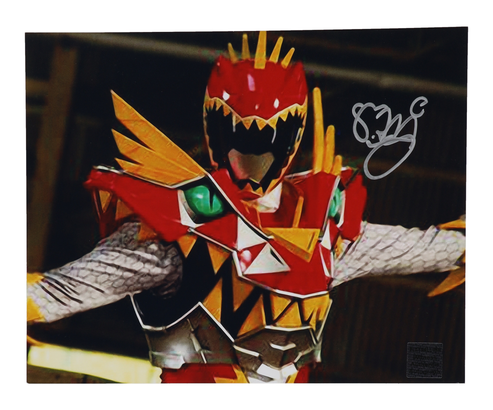 Power Rangers Ink Brennan Mejia Signed
