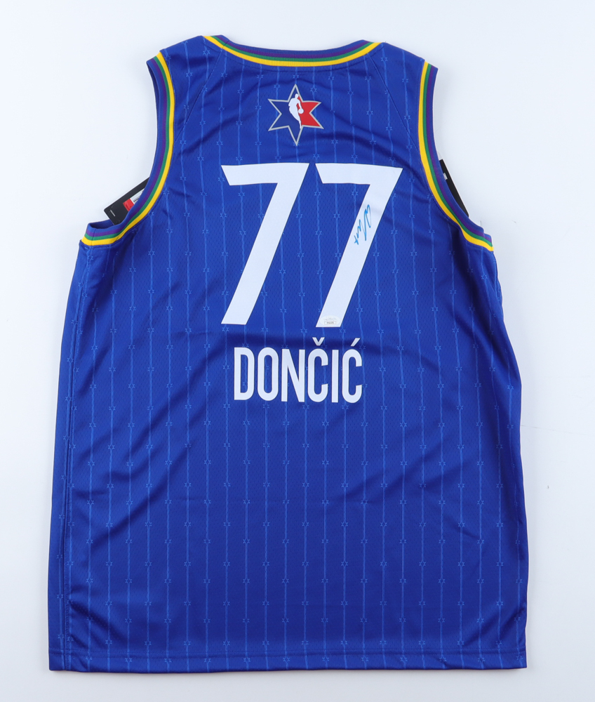 Luka Doncic Signed 2020 All-Star Game Jersey (JSA) at PristineAuction.com Luka Doncic Signed 2020 All-Star Game Jersey (JSA) at PristineAuction.com