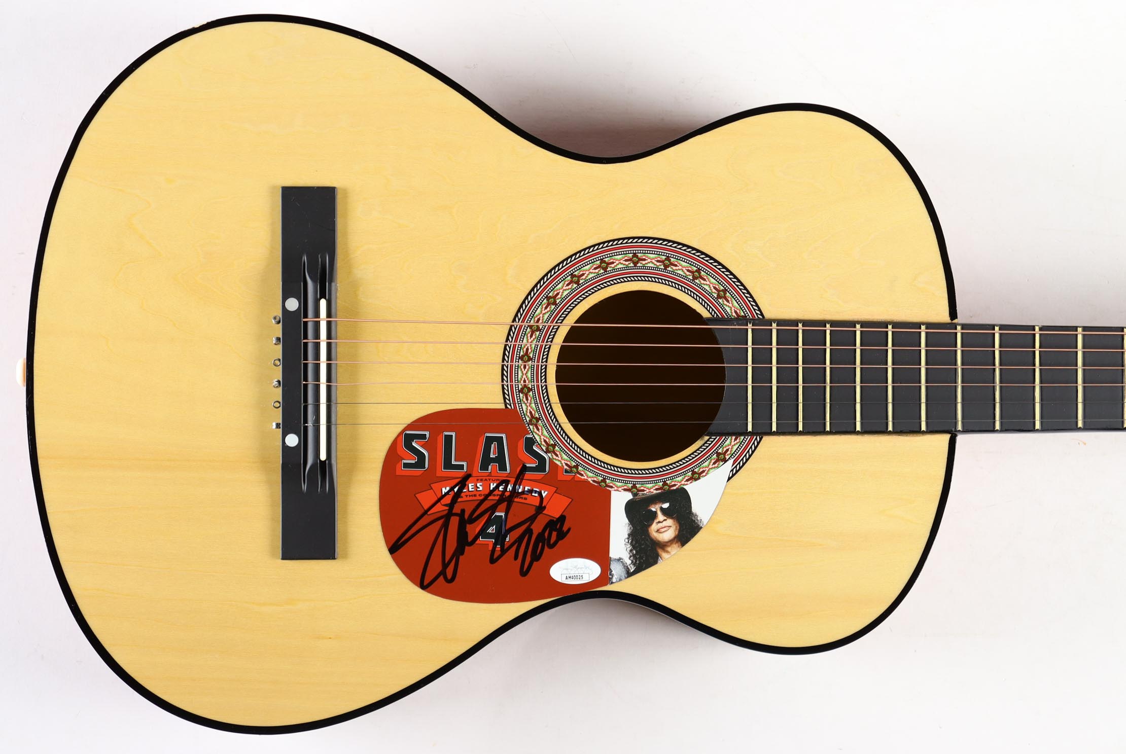 Slash Signed 38" Acoustic Guitar (JSA) at PristineAuction.com Slash Signed 38" Acoustic Guitar (JSA) at PristineAuction.com