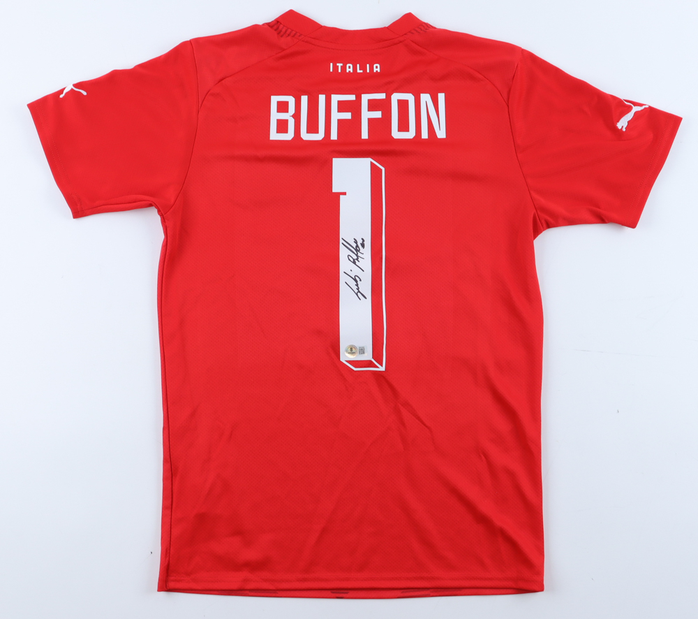 Gianluigi Buffon Signed Jersey (Beckett) at PristineAuction.com Gianluigi Buffon Signed Jersey (Beckett) at PristineAuction.com