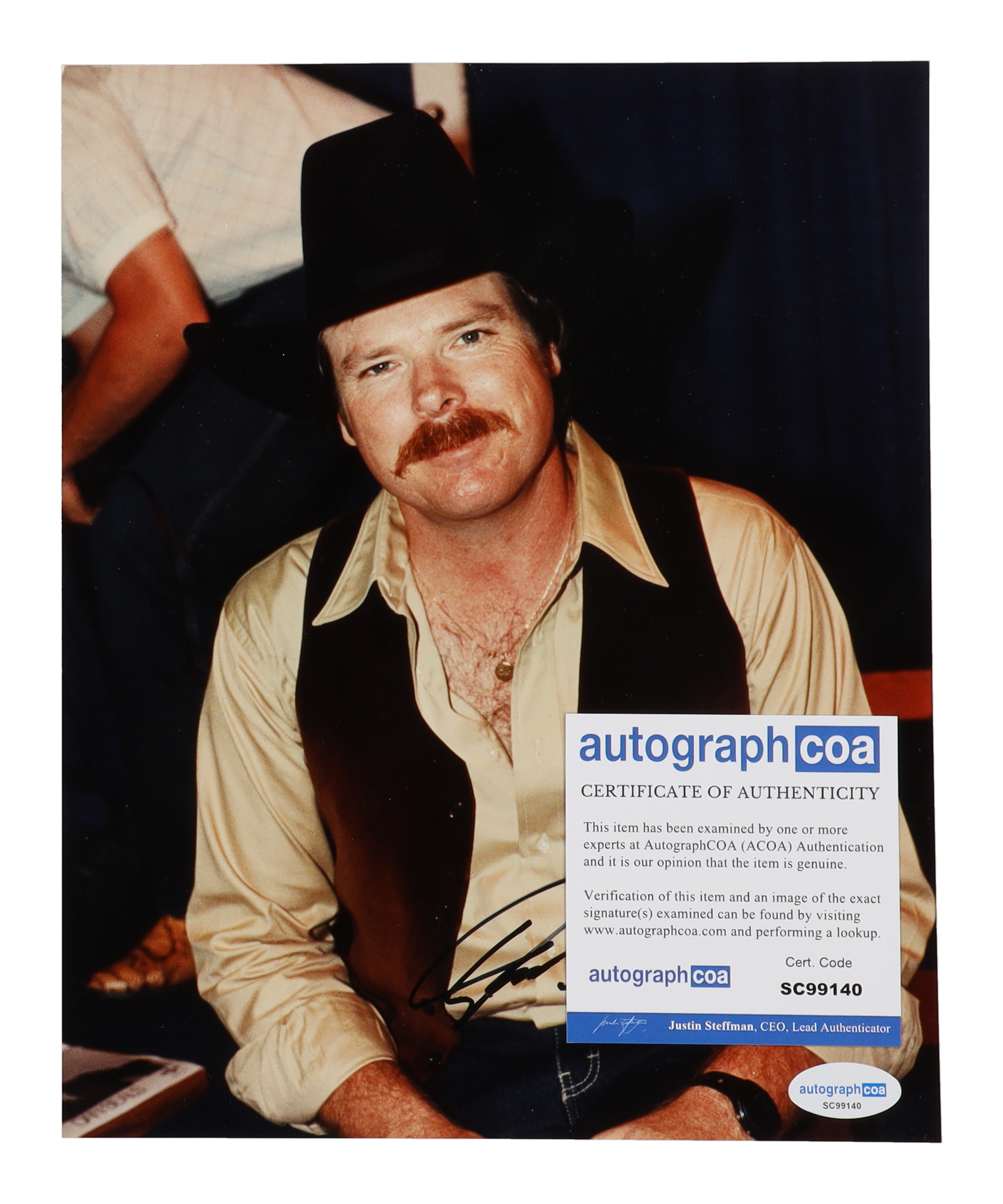 Dan Seals Signed 8x10 Photo (AutographCOA) at PristineAuction.com Dan Seals Signed 8x10 Photo (AutographCOA) at PristineAuction.com