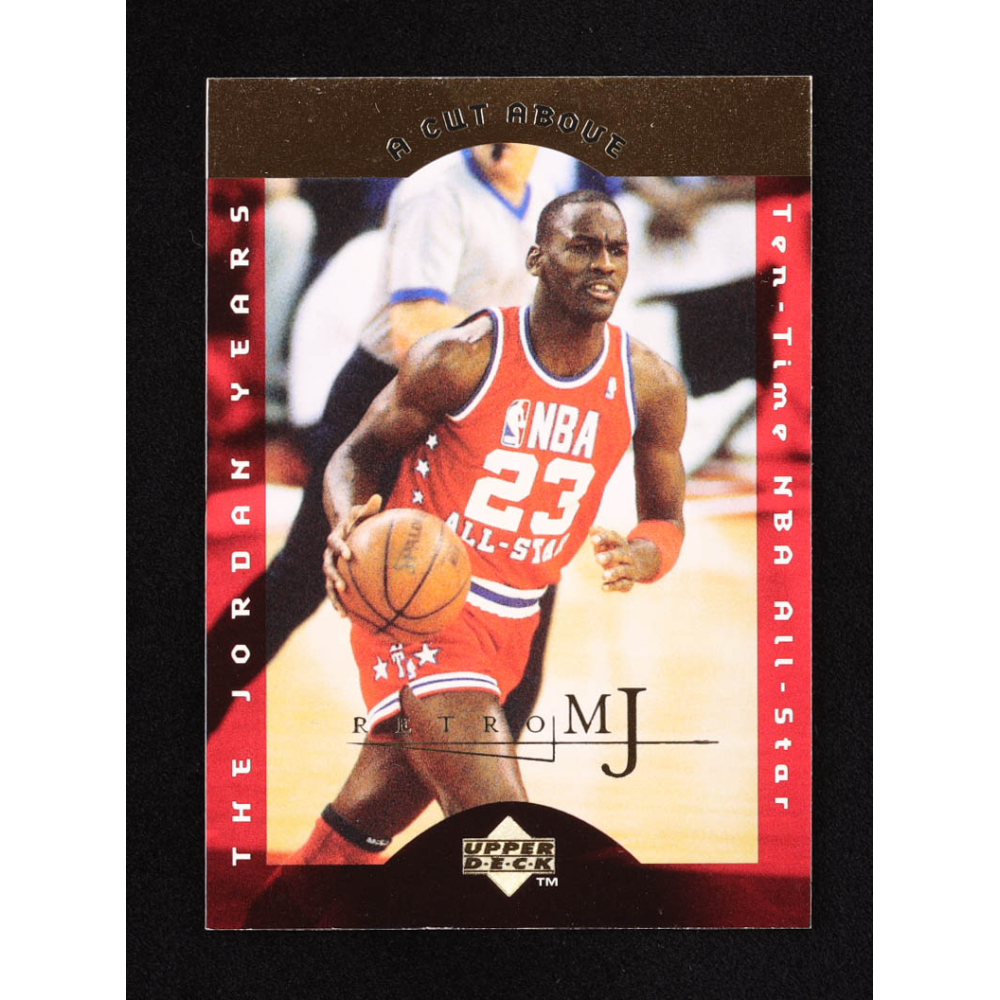 1996 upper deck michael jordan collection