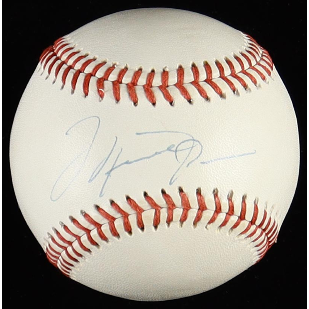 michael jordan signed baseball card