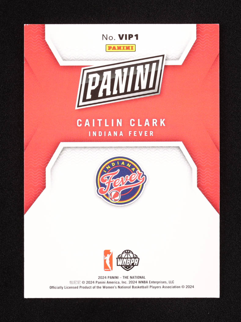 Caitlin Clark 2024 Panini National Convention VIP #VIP1 RC at PristineAuction.com Caitlin Clark 2024 Panini National Convention VIP #VIP1 RC at PristineAuction.com