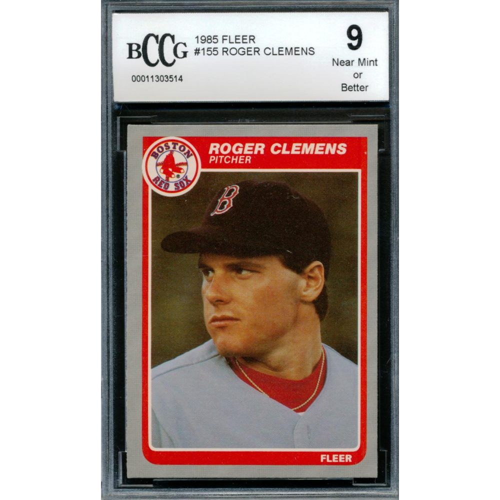 Roger Clemens 1985 Fleer #155 RC (BCCG 9) | Pristine Auction
