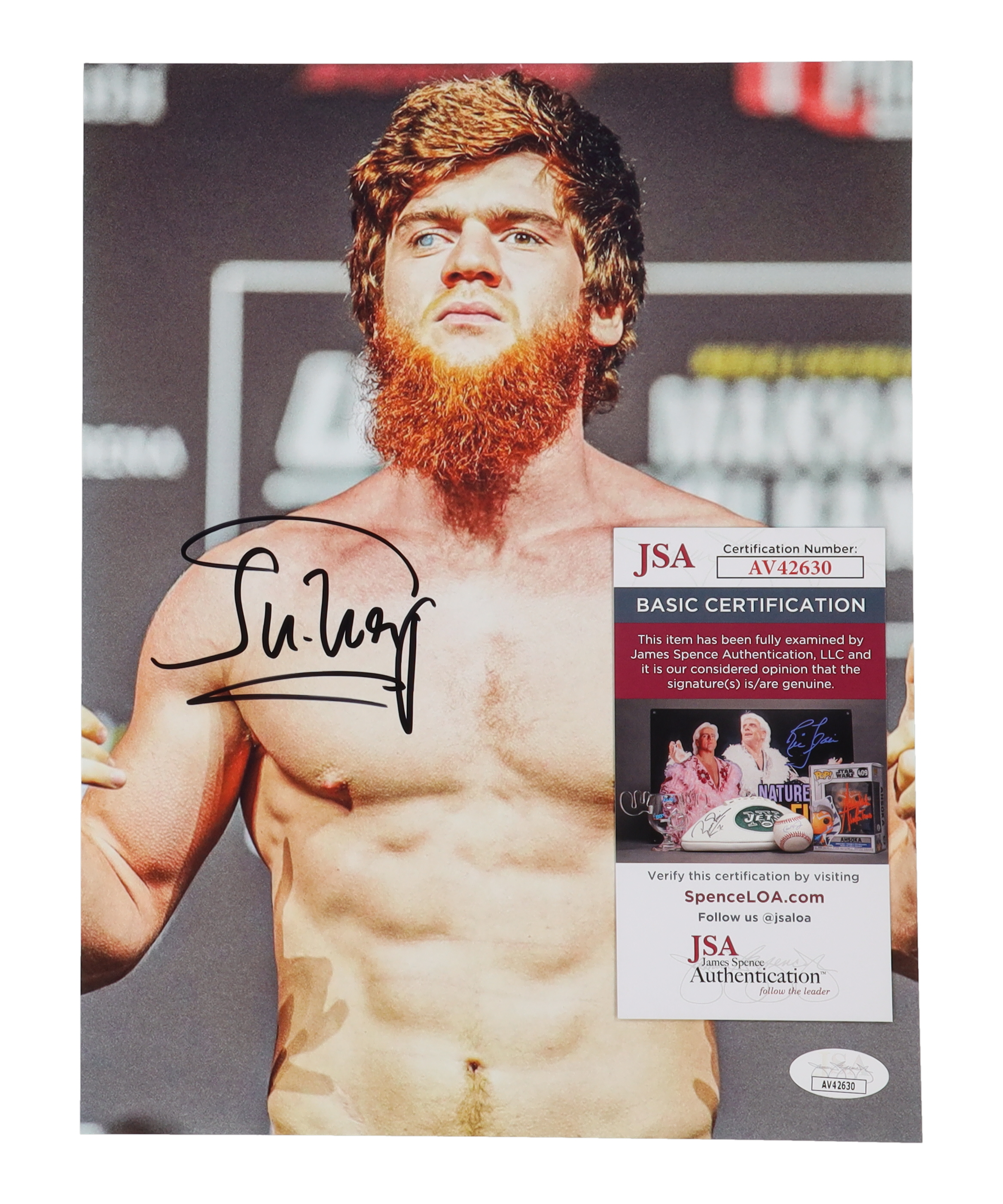 Sharabutdin Magomedov Signed UFC 8x10 Photo (JSA) at PristineAuction.com Sharabutdin Magomedov Signed UFC 8x10 Photo (JSA) at PristineAuction.com
