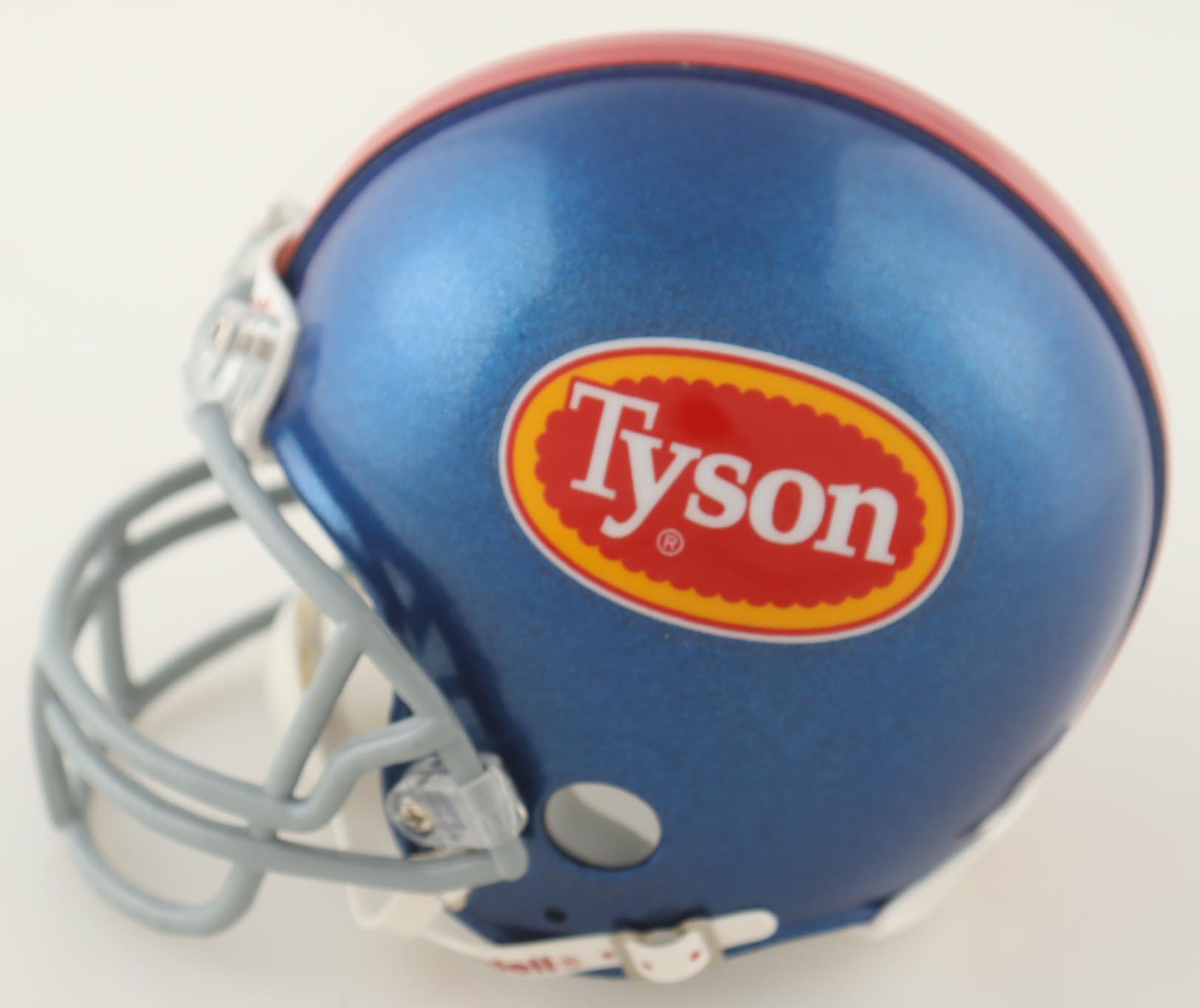 Herschel Walker Signed Tyson Herschel's Famous 34 Mini Helmet with Display Case (JSA) at PristineAuction.com Herschel Walker Signed Tyson Herschel's Famous 34 Mini Helmet with Display Case (JSA) at PristineAuction.com