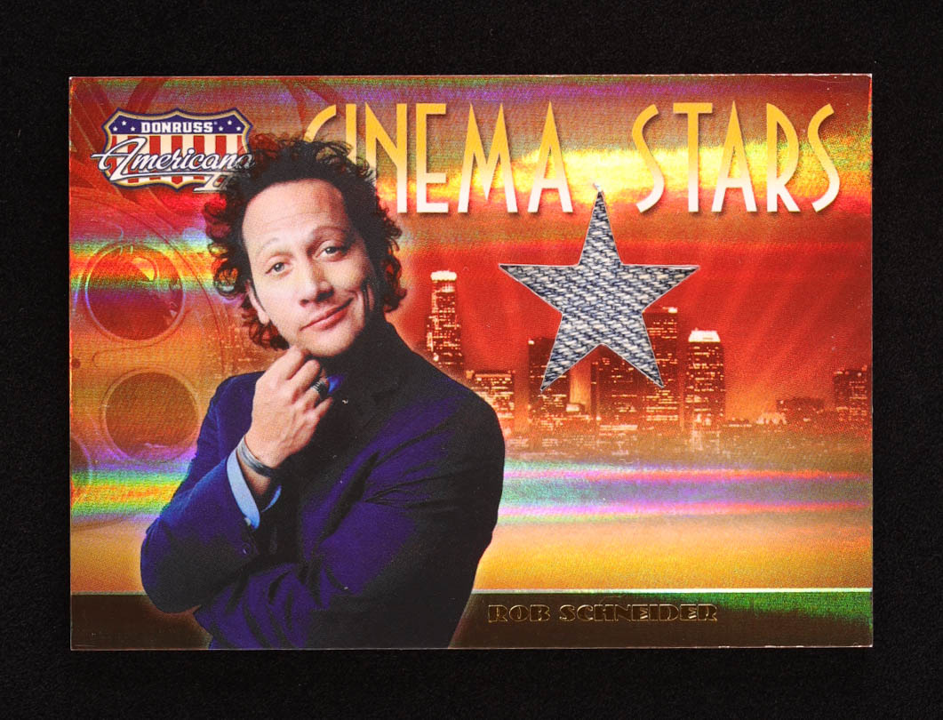 Rob Schneider 2008 Americana II Cinema Stars Material #44 #470/500 at PristineAuction.com Rob Schneider 2008 Americana II Cinema Stars Material #44 #470/500 at PristineAuction.com