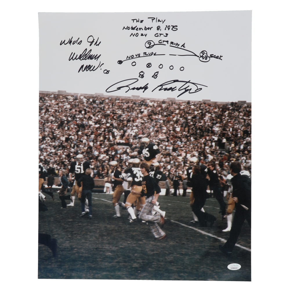 Rudy Ruettiger Signed 