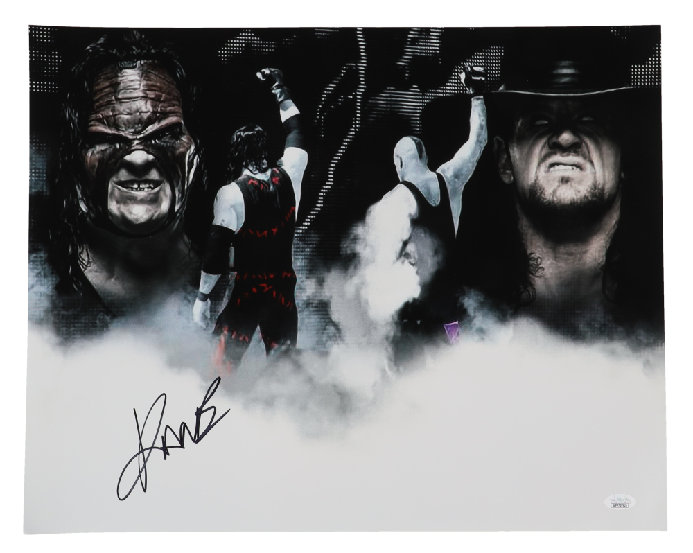 Kane Autograph Kane Signed WWE 16x20 Photo (JSA) | Pristine Auction