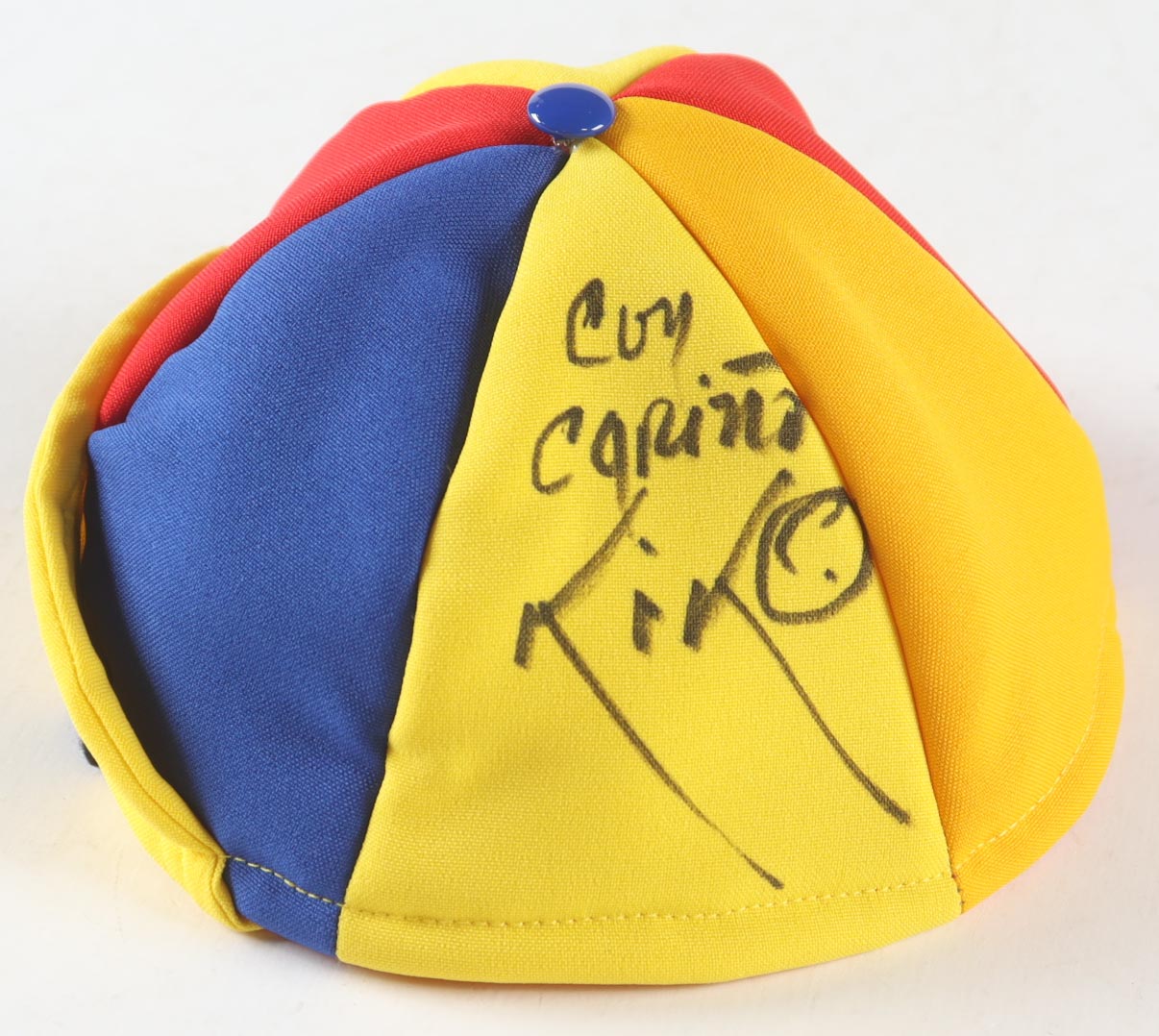 Carlos Villagran Inscribed "El Chavo del Ocho" Kiko Hat Inscribed "Con ...