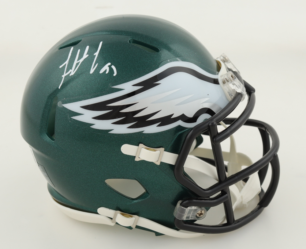 Fletcher Cox Signed Eagles Speed Mini Helmet (Beckett) at PristineAuction.com Fletcher Cox Signed Eagles Speed Mini Helmet (Beckett) at PristineAuction.com