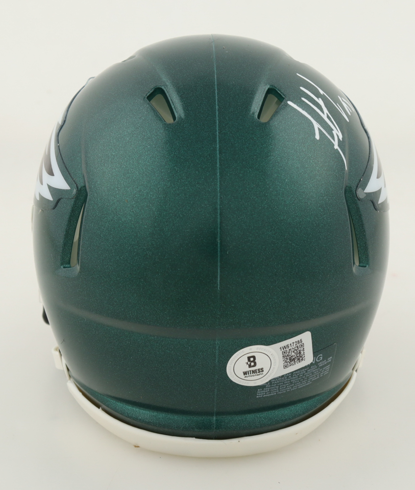 Fletcher Cox Signed Eagles Speed Mini Helmet (Beckett) at PristineAuction.com Fletcher Cox Signed Eagles Speed Mini Helmet (Beckett) at PristineAuction.com