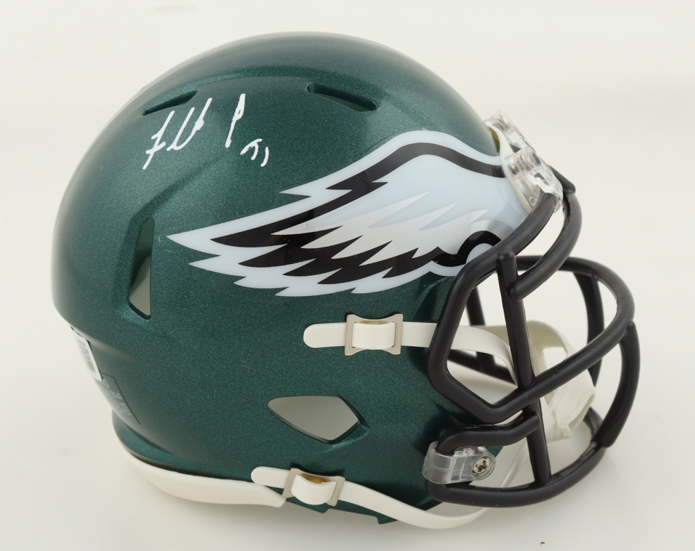 Fletcher Cox Signed Eagles Speed Mini Helmet (Beckett) at PristineAuction.com Fletcher Cox Signed Eagles Speed Mini Helmet (Beckett) at PristineAuction.com