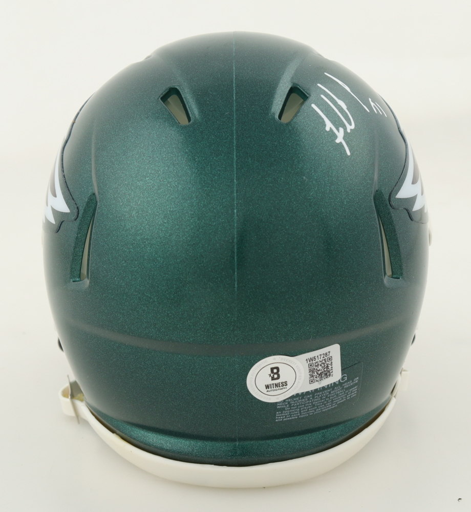 Fletcher Cox Signed Eagles Speed Mini Helmet (Beckett) at PristineAuction.com Fletcher Cox Signed Eagles Speed Mini Helmet (Beckett) at PristineAuction.com