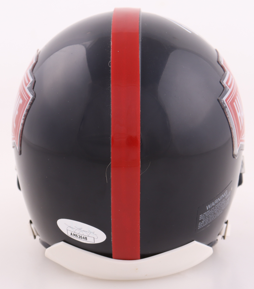 Rey Mysterio Jr. Signed WWE Hall of Fame Logo Mini Helmet (JSA) at PristineAuction.com Rey Mysterio Jr. Signed WWE Hall of Fame Logo Mini Helmet (JSA) at PristineAuction.com