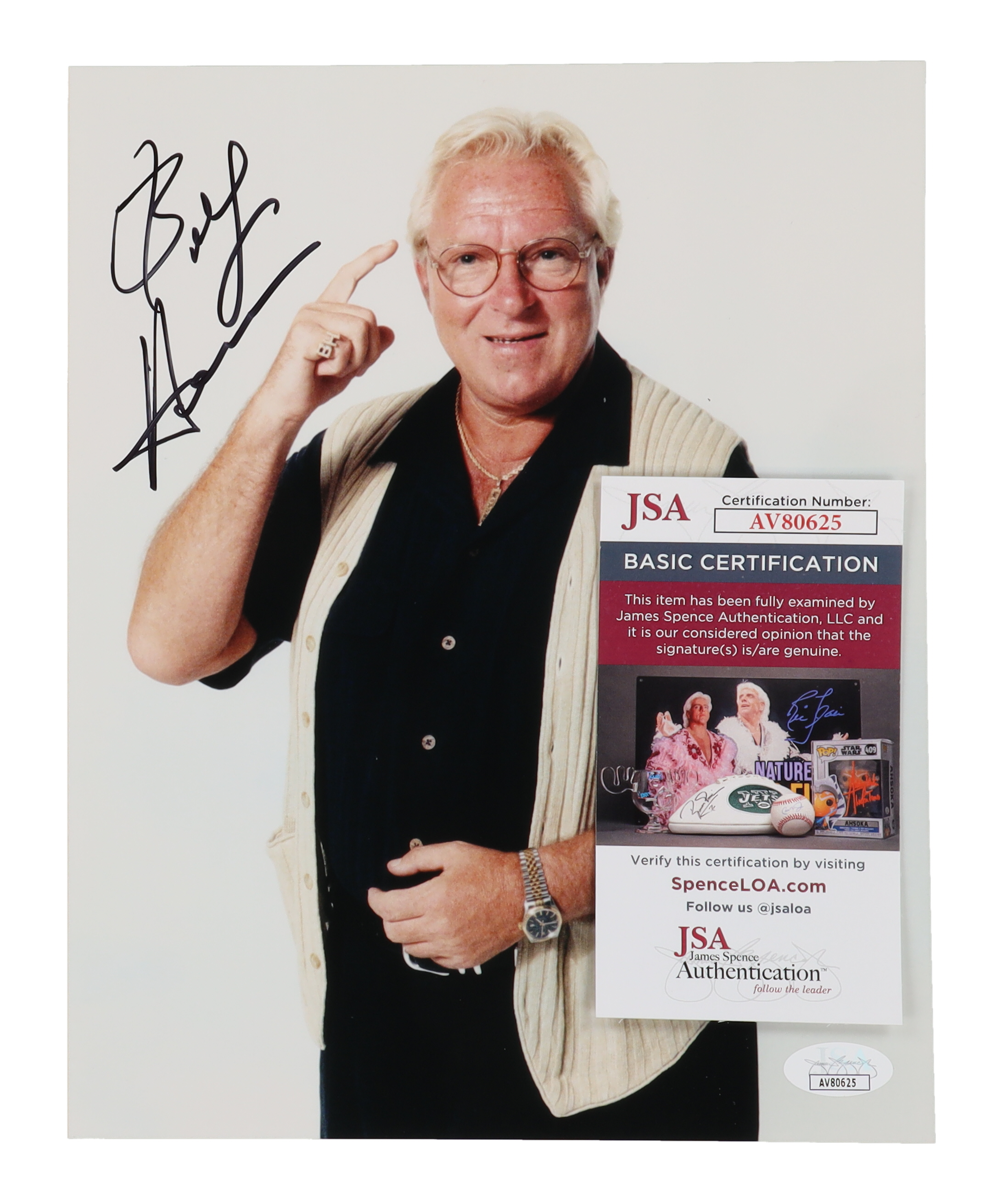 Bobby "The Brain" Heenan Signed WWF 8x10 Photo (JSA) at PristineAuction.com Bobby "The Brain" Heenan Signed WWF 8x10 Photo (JSA) at PristineAuction.com