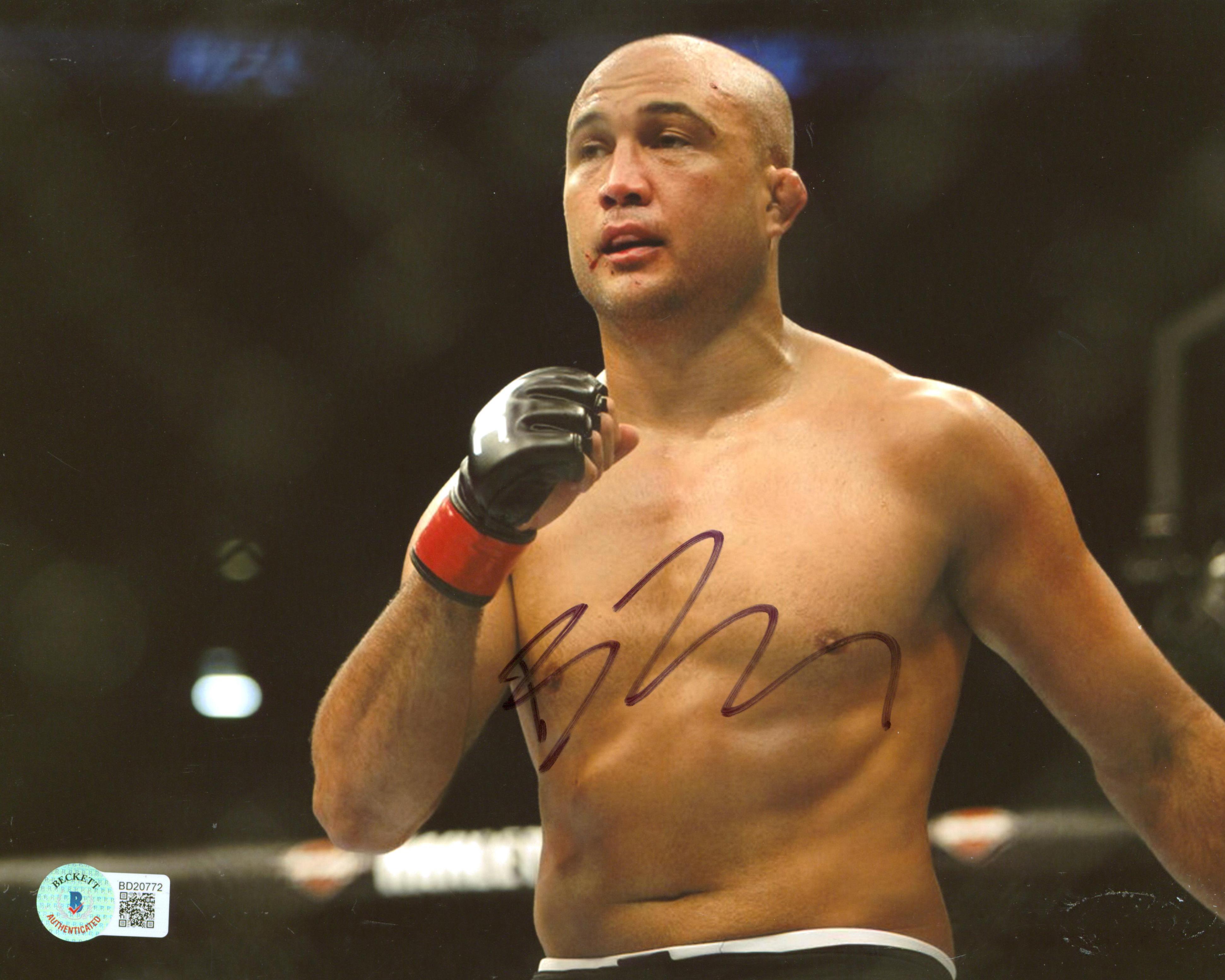 B.J. Penn Signed UFC 8x10 Photo (Beckett) at PristineAuction.com B.J. Penn Signed UFC 8x10 Photo (Beckett) at PristineAuction.com