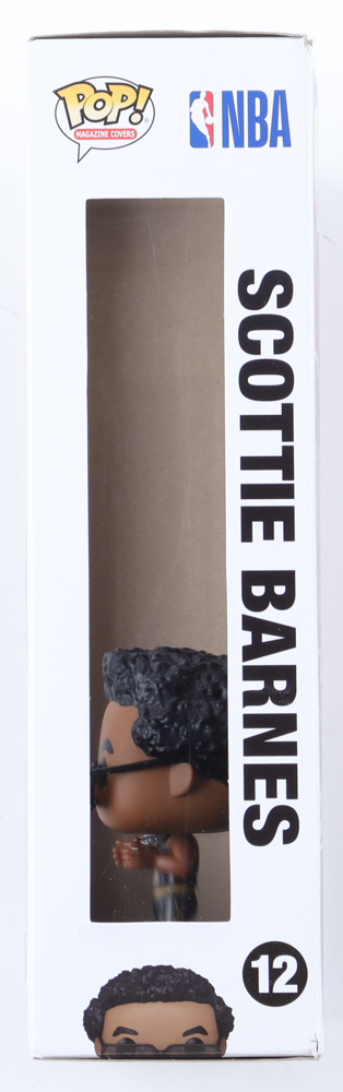 Scottie Barnes Signed Raptors #12 NBA SLAM Funko Pop! Cover Vinyl Figure (PSA) at PristineAuction.com Scottie Barnes Signed Raptors #12 NBA SLAM Funko Pop! Cover Vinyl Figure (PSA) at PristineAuction.com