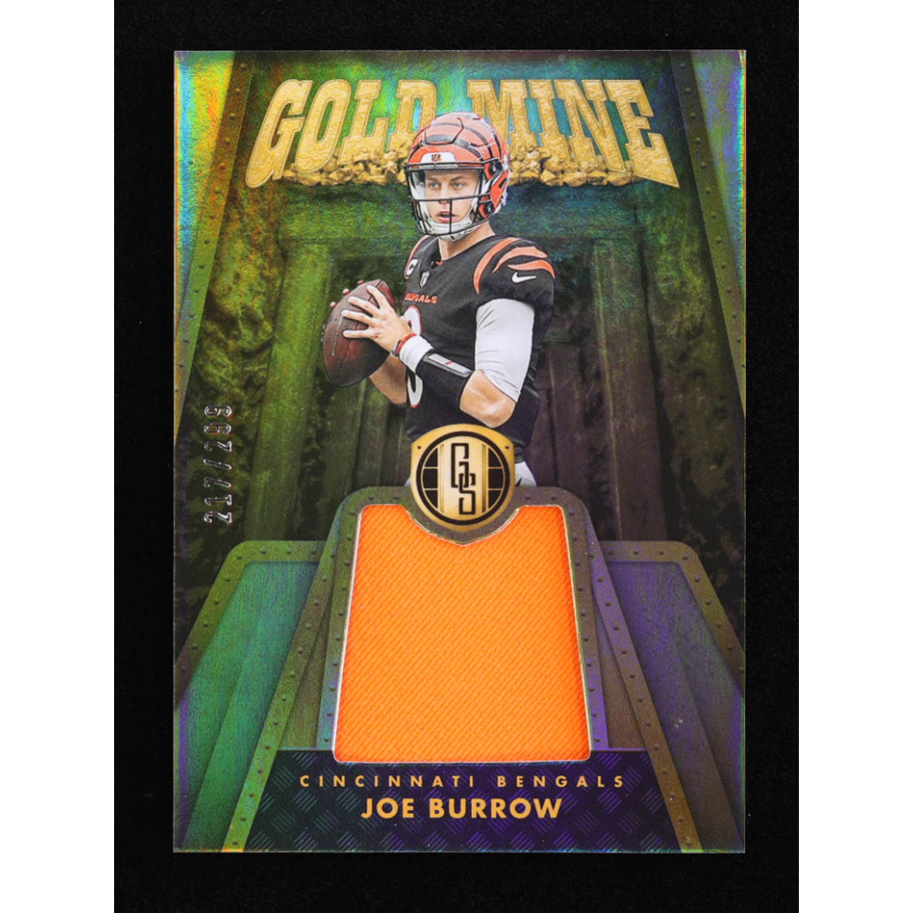 2022 Panini Gold Standard Good As Gold Joe Burrow PATCH AUTO DNA 10 /5 PSA AUTH on Fanatics Collect