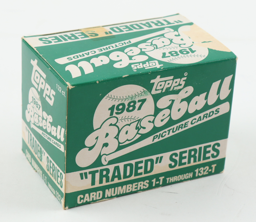 1987 Topps Traded Series Complete Set of (132) Baseball Cards at PristineAuction.com 1987 Topps Traded Series Complete Set of (132) Baseball Cards at PristineAuction.com