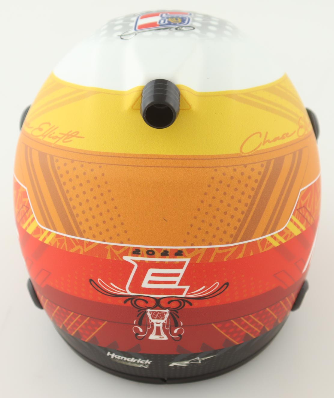 Chase Elliott ASHOC Energy NASCAR 1:2 Scale Mini-Helmet at PristineAuction.com Chase Elliott ASHOC Energy NASCAR 1:2 Scale Mini-Helmet at PristineAuction.com