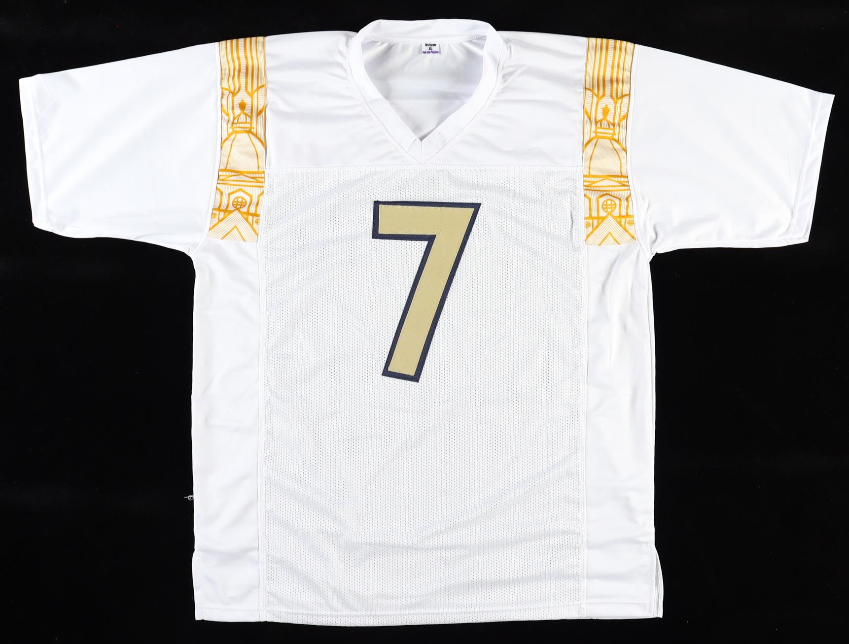 Audric Estime Signed Jersey (Beckett) at PristineAuction.com Audric Estime Signed Jersey (Beckett) at PristineAuction.com