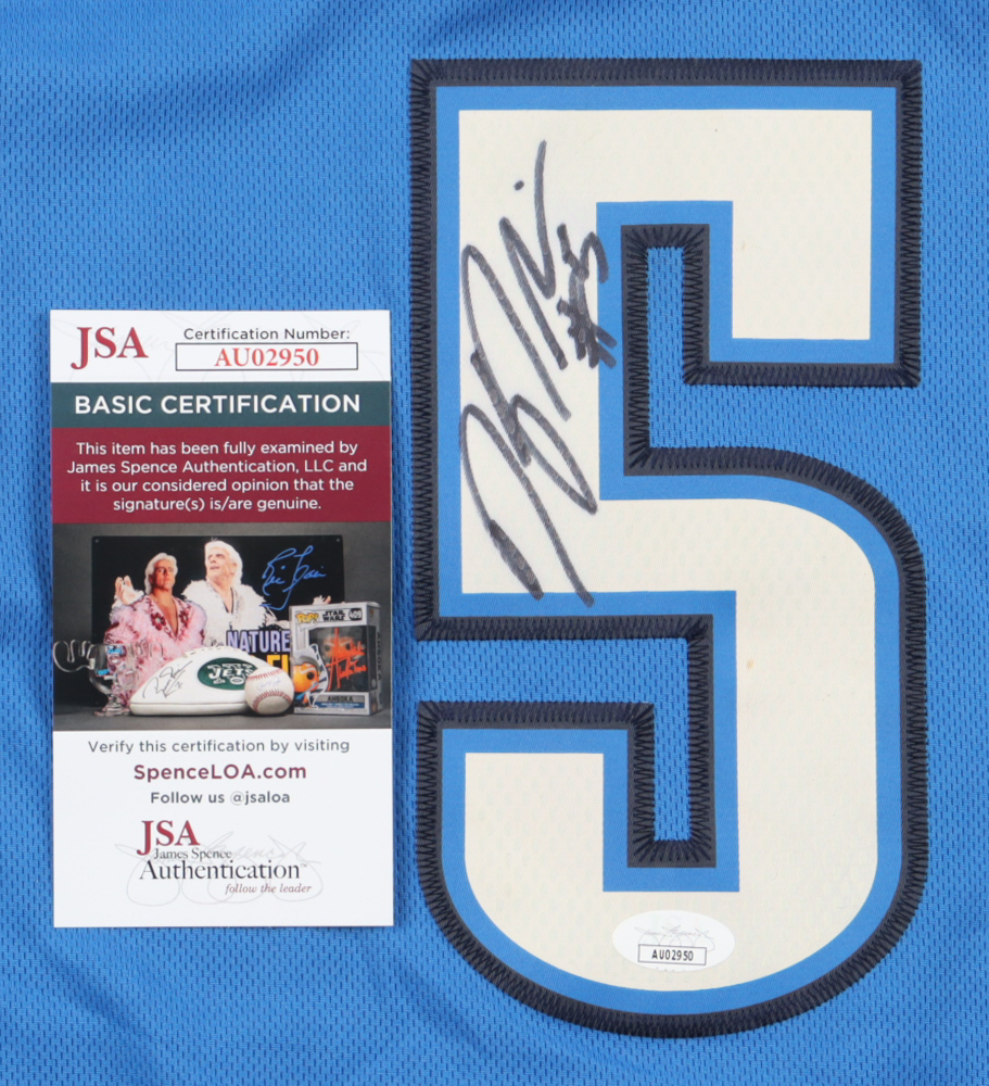 Kendrick Perkins Signed Thunder Jersey (JSA) at PristineAuction.com Kendrick Perkins Signed Thunder Jersey (JSA) at PristineAuction.com