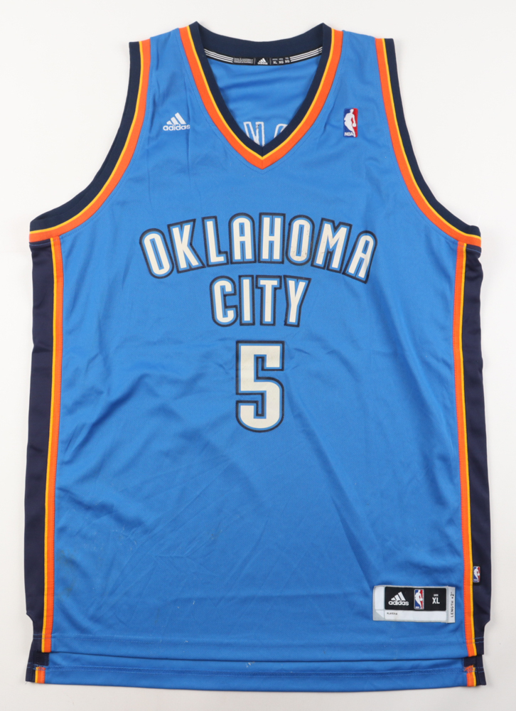 Kendrick Perkins Signed Thunder Jersey (JSA) at PristineAuction.com Kendrick Perkins Signed Thunder Jersey (JSA) at PristineAuction.com